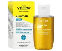 Rozjasňující a zjemňující olej pro vlnité a kudrnaté vlasy Yellow Professional Curls Curly Oil - 100 ml + dárek zdarma
