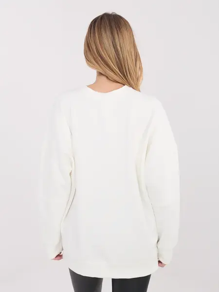 Dámská mikina v ecru barvě