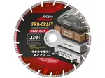 Kotouč řezný diamantový 230mm PROCRAFT DC230 Deep Cut