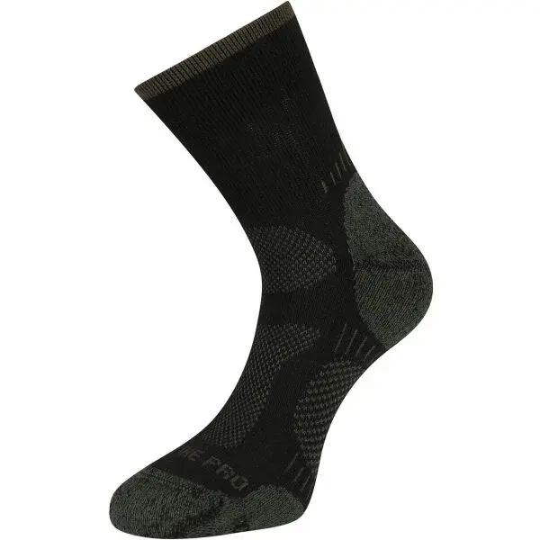ALPINE PRO KEROWE Športové ponožky, čierna, veľkosť