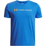 Under Armour LOGO WORDMARK Detské tričko, modrá, veľkosť XS
