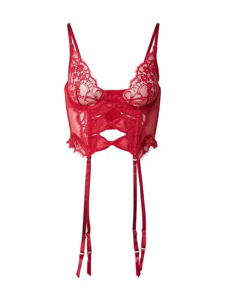 Hunkemöller Korzet 'Marianna'  jasne červená
