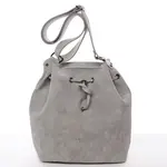 Dámská kabelka na rameno šedá - Carine Niva