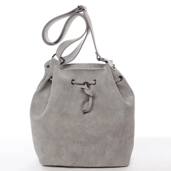 Dámská kabelka na rameno šedá - Carine Niva