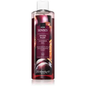 Avon Senses Spiced Plum sprchový gel 250 ml