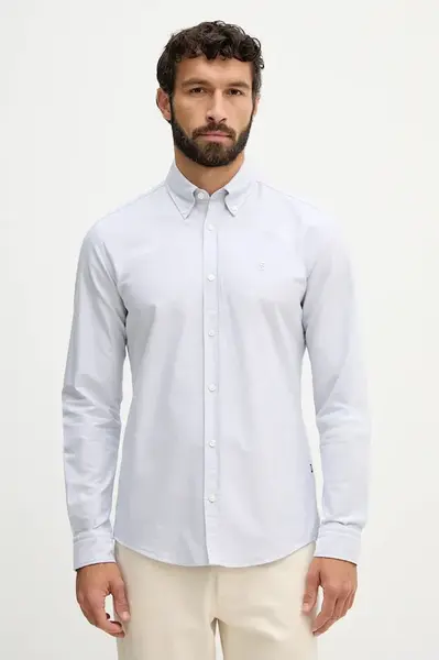 Bavlněná košile BOSS H-ROAN-BD-E-C1-261