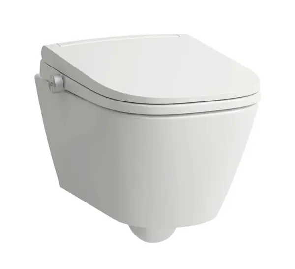 Laufen Cleanet Meda - Elektronický bidet s keramikou, závěsný, Rimless, SoftClose, bílá H604110000S002