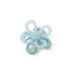BABYONO Hryzačka silikónová Flower - modrá