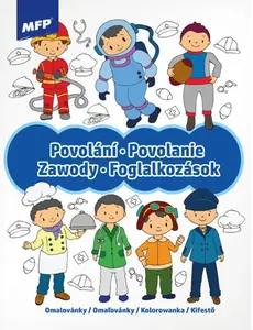 Omalovánky MFP A4 Povolání 210x276mm/32