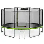 Zahradní trampolína 16ft (488cm) s vnější ochrannou sítí a žebříkem