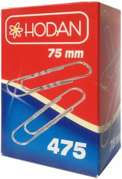 Kancelářské sponky 75mm, balení 50ks