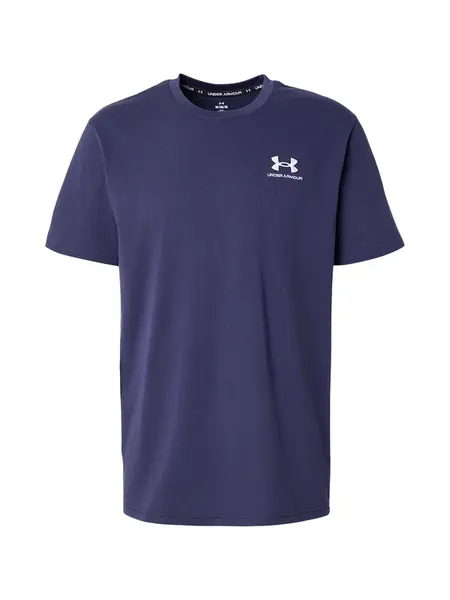 UNDER ARMOUR Funkčné tričko  námornícka modrá / biela