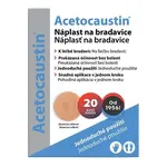 ACETOCAUSTIN Náplast na bradavice 20 kusů