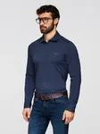 Ombre Men's REGULAR FIT shirt with pocket - gray