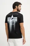 Bavlněné tričko Alpha Industries Spray Print
