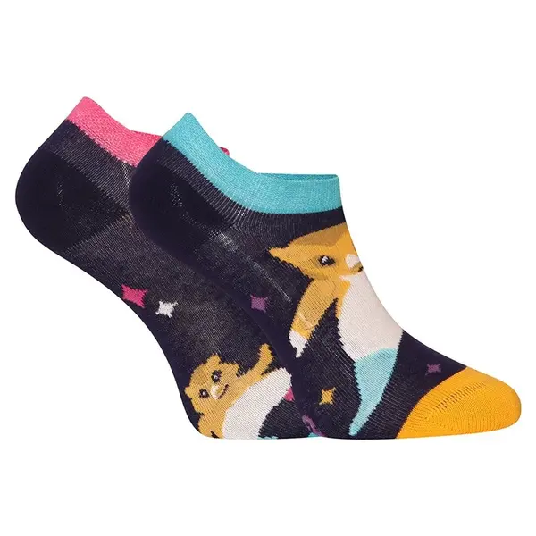 Veselé detské ponožky Párty škrečky (D-K-SC-LS-C-C-225) 27/30