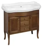 Sapho Retro - Skrinka umývadlová, 89x80x48 cm, buk 1620