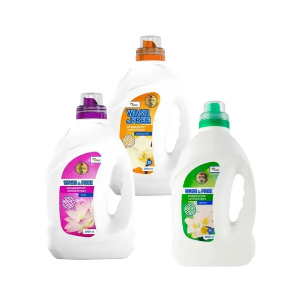 ACTION PACK Wash&Free aviváž Jasmín, Orchidej, Lotos 2 l / 80 praní