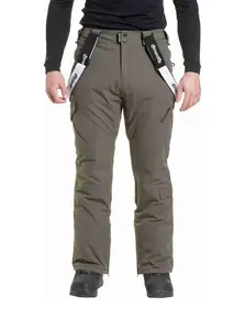 Meatfly pánské SNB & SKI kalhoty Ghost Dark Olive | Šedá | Velikost M