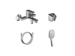 Ravak Life - Vanová baterie s příslušenstvím, chrom X07S109