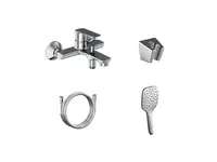 Ravak Life - Vanová baterie s příslušenstvím, chrom X07S109