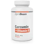 GymBeam CURCUMIN + VITAMÍN E - 90 CAPS Výživový doplnok, , veľkosť