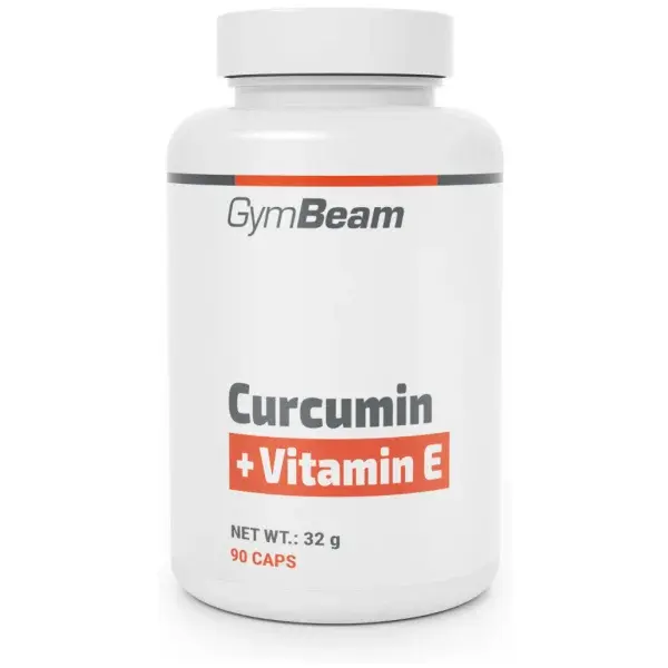 GymBeam CURCUMIN + VITAMÍN E - 90 CAPS Výživový doplnok, , veľkosť
