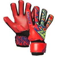 Kensis GKG JUNIOR Juniorské brankářské rukavice, červená, velikost