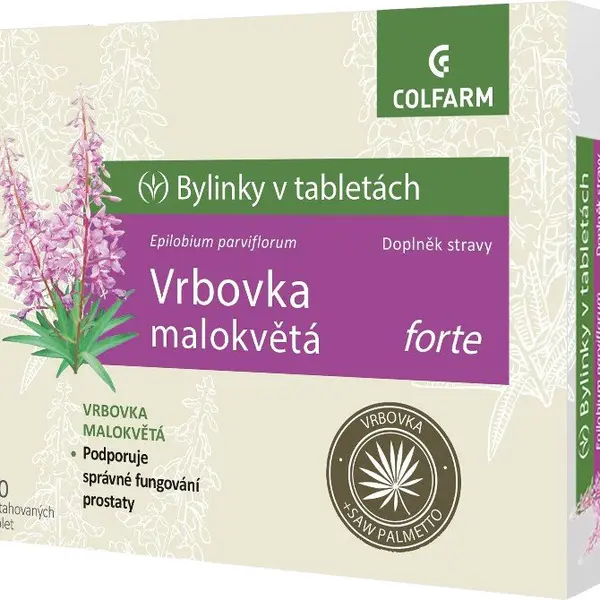 COLFARM Vrbovka malokvětá forte, 60 tablet