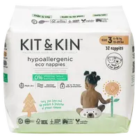 KIT & KIN Eko plenky, velikost 3, 32 ks