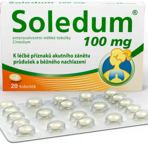 SOLEDUM 100 mg 20 měkkých tobolek