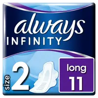ALWAYS Infinity Long velikost 2 s křidélky 11 ks
