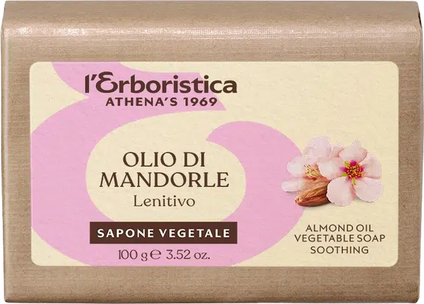 ERBORISTICA Mýdlo tuhé rostlinné s mandlovým olejem 100 g