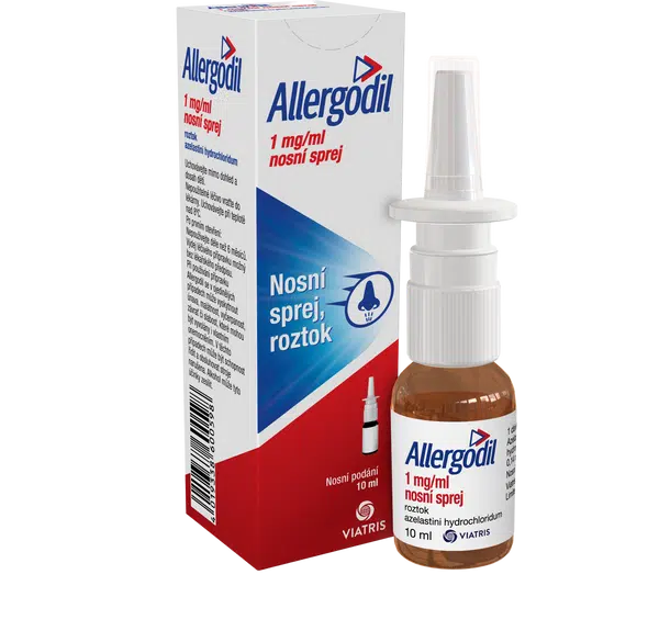 ALLERGODIL 1 mg/ml nosní sprej 10 ml