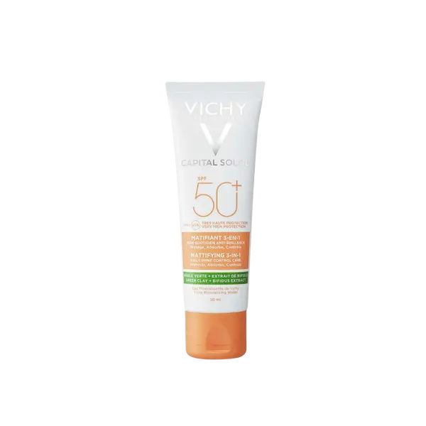 VICHY Capital Soleil Zmatňující krém SPF50 50 ml