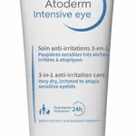 BIODERMA Atoderm Intensive eye 3v1 pro podrážděná oční víčka 100 ml