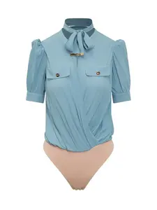 Elisabetta Franchi halenka s krátkým rukávem