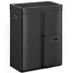 Odpadkový koš Eko Mirage plus 30+15+15l černý 933860