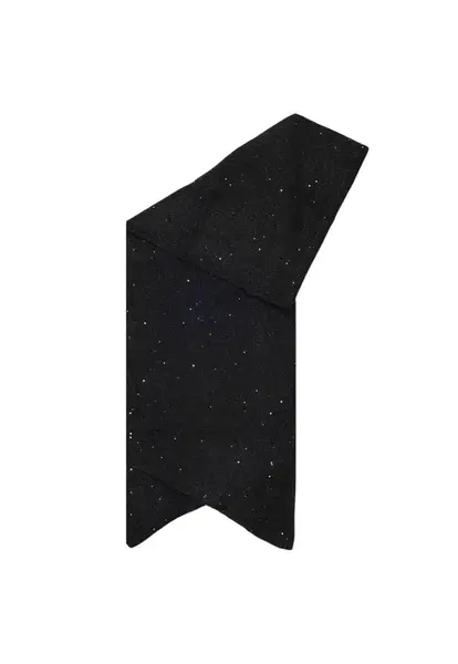 Černý šátek se třpytkami