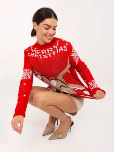 Vánoční svetr s motivem soba