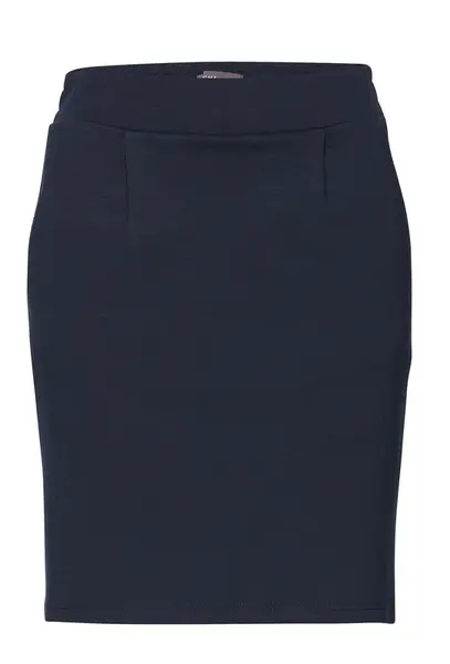 Tmavě modrá pouzdrová sukně Ichi