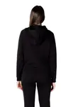 Armani Exchange čierna mikina s kapucňou
