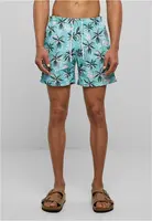 Patterned Tropical Bird Swimsuit Shorts AOP