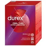 DUREX kondómy Feel Thin Extra Lubricated 24ks