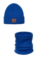 Dětská souprava čepice a nákrčníku SMILE