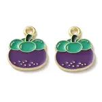 Fruit Alloy Enamel Charms