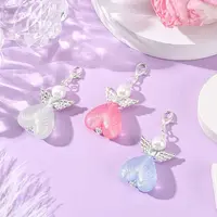 Heart Angel Luminous Acrylic Pendant Decoration