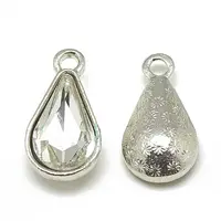 Alloy Glass Pendants
