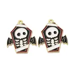 Halloween Alloy Enamel Pendants