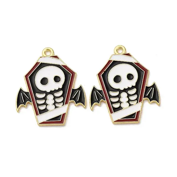 Halloween Alloy Enamel Pendants